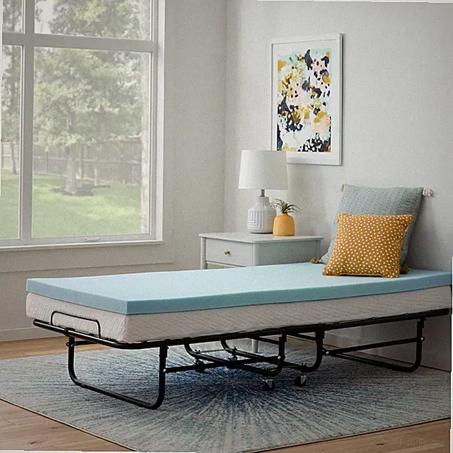 Linenspa 2 Inch Gel Memory Foam Mattress Topper Small Twin Plush Cooling #R026
