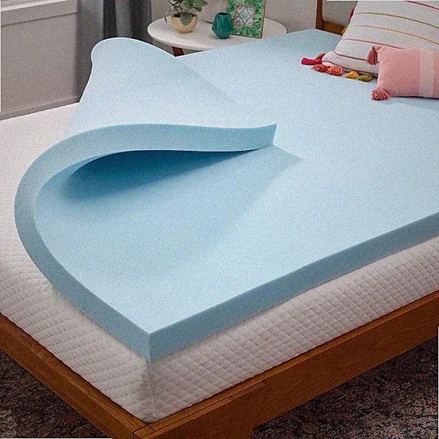 Linenspa 3" Doble XL Gel Infused Memory Foam Mattress Topper Cooling Classic Gel