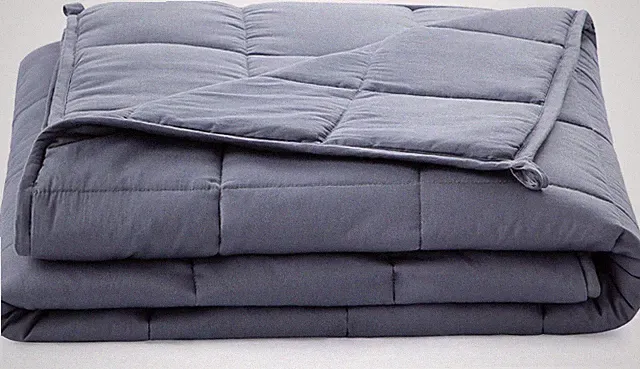 🏯 Linenspa 5 LBS Weighted Blanket.Natural Relief & Sleep Aid 36x48🆕AS SHOWN