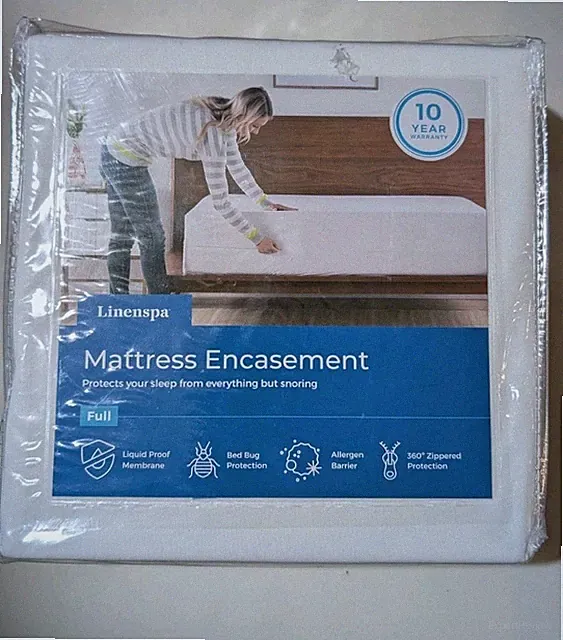 Linenspa Zippered Mattress EncasementFull Size